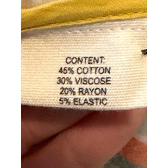 CeliaB Nilsa Multi-Color Floral Print Smocked Midi Dress Size Medium - Picture 11 of 12